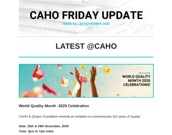 Friday Update